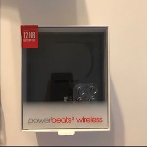 powerbeats 3 wireless 5min= 1 hr. charge